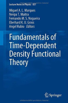 Fundamentals of Time-Dependent Density Functional Theory(English, Paperback, unknown)