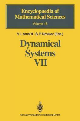 Dynamical Systems VII(English, Paperback, unknown)