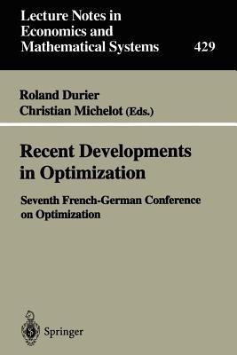 Recent Developments in Optimization(English, Paperback, unknown)