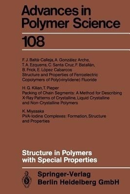 Structure in Polymers with Special Properties(English, Paperback, unknown)