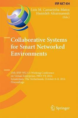 Collaborative Systems for Smart Networked Environments(English, Hardcover, unknown)