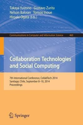 Collaboration Technologies and Social Computing(English, Paperback, unknown)