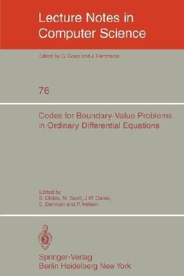 Codes for Boundary-Value Problems in Ordinary Differential Equations(English, Paperback, unknown)