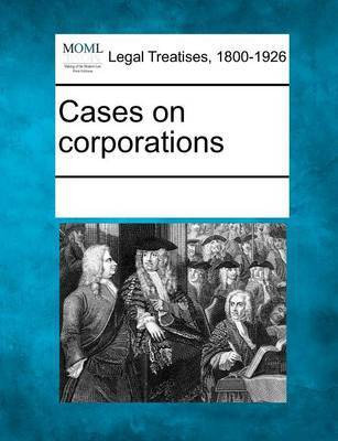 Cases on Corporations(English, Paperback, unknown)