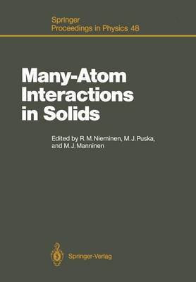 Many-Atom Interactions in Solids(English, Paperback, unknown)
