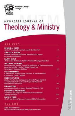 McMaster Journal of Theology and Ministry(English, Paperback, unknown)