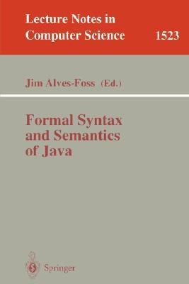 Formal Syntax and Semantics of Java(English, Paperback, unknown)