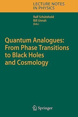 Quantum Analogues: From Phase Transitions to Black Holes and Cosmology(English, Hardcover, unknown)