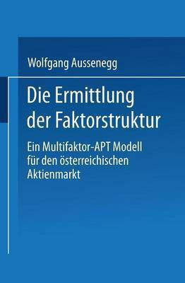 Die Ermittlung der Faktorstruktur(German, Paperback, unknown)