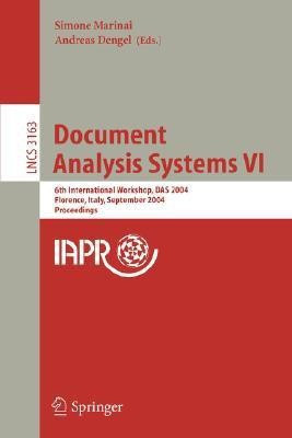 Document Analysis Systems VI(English, Paperback, unknown)