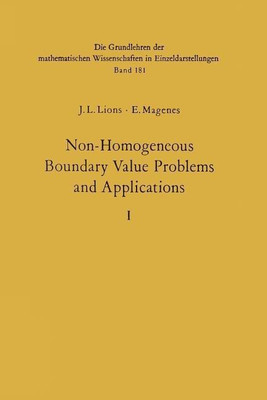 Non-Homogeneous Boundary Value Problems and Applications(English, Paperback, Lions Jacques Louis)