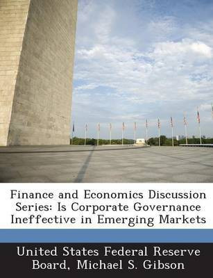 Finance and Economics Discussion Series(English, Paperback, Gibson Michael S)