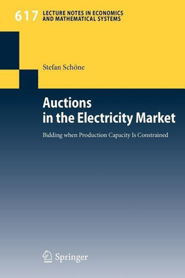 Auctions in the Electricity Market(English, Paperback, Schoene Stefan)