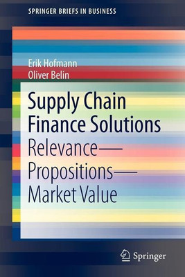 Supply Chain Finance Solutions(English, Paperback, Hofmann Erik)
