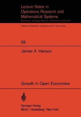 Growth in Open Economies(English, Paperback, Hanson J.A.)