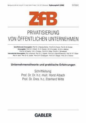Privatisierung von oeffentlichen Unternehmen(German, Paperback, unknown)