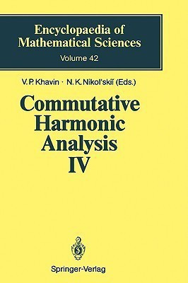 Commutative Harmonic Analysis IV(English, Hardcover, unknown)