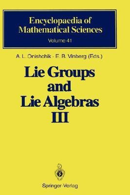 Lie Groups and Lie Algebras III(English, Hardcover, unknown)