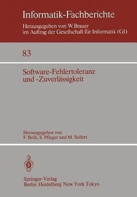 Software-Fehlertoleranz und -Zuverlaessigkeit(German, Paperback, unknown)