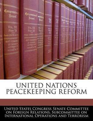 United Nations Peacekeeping Reform(English, Paperback, unknown)