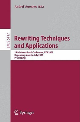 Rewriting Techniques and Applications(English, Paperback, unknown)