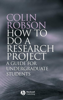 How to do a Research Project(English, Hardcover, Robson Colin)