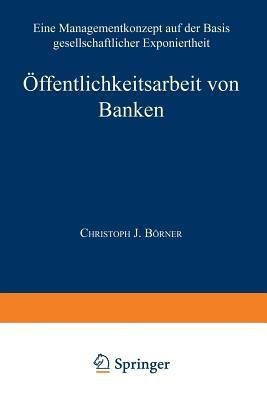 OEffentlichkeitsarbeit von Banken(German, Paperback, unknown)