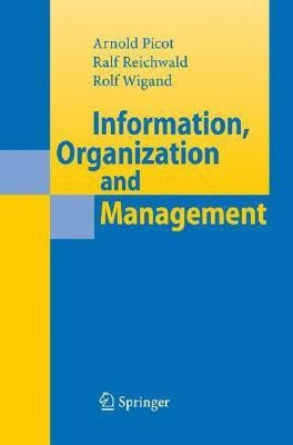 Information, Organization and Management(English, Hardcover, Reichwald Ralf)