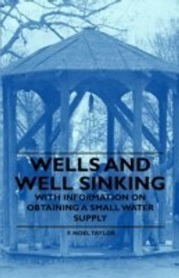 Wells and Well Sinking - With Information on Obtaining a Small Water Supply(English, Paperback, Taylor F. Noel)