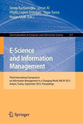 E-Science and Information Management(English, Paperback, unknown)