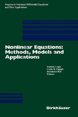 Nonlinear Equations: Methods, Models and Applications(English, Hardcover, unknown)