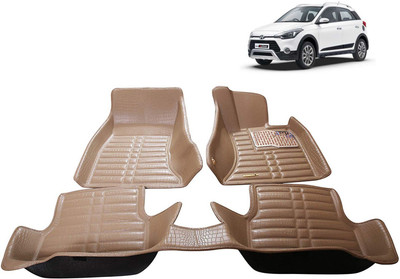 AYW Plastic 5D Mat For  Hyundai i20(Beige)