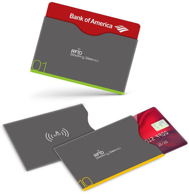 

MERKEL Anti Scan 3 Card Holder(Set of 3, Grey)