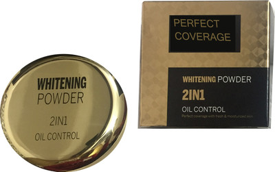 

LUV-LI IMPORTED PERFECT COVERAGE 2 IN 1 OIL CONTROL WHITENING POWDER Compact(NATURAL)