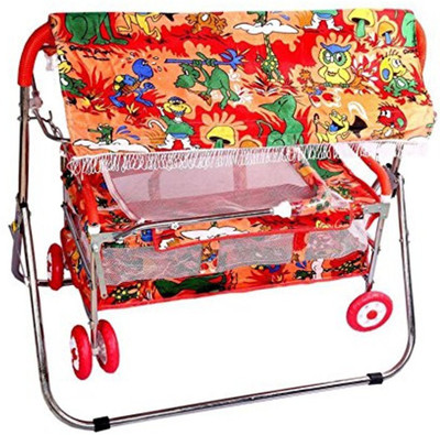 

baba ji enterprises HAVY BASSINET(Red)