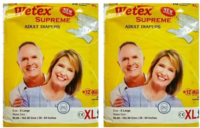 

Wetex Adult Diapers Sprme Adult Diapers - XL(20 Pieces)