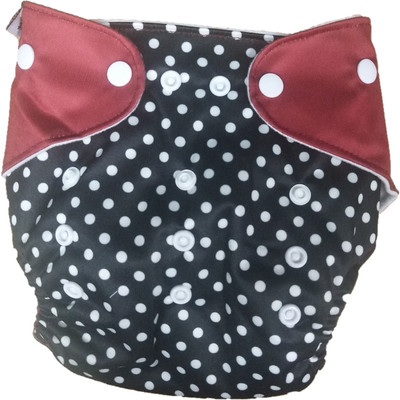 

Triple B Reusable Adjustable Washable Cloth Diaper with 1 Microfiber Insert - Hello Kitty - L