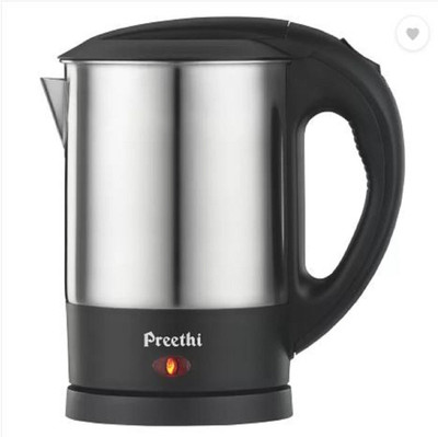 Preethi Armour EK707 Electric Kettle(1 L, Steel/Black)