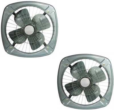 

Extra Power 9INCH 3 Blade Revercial Exhaust Fan Combo Set (White,Black) 3 Blade Exhaust Fan(grey, black, Pack of 2), Black;grey;multicolor