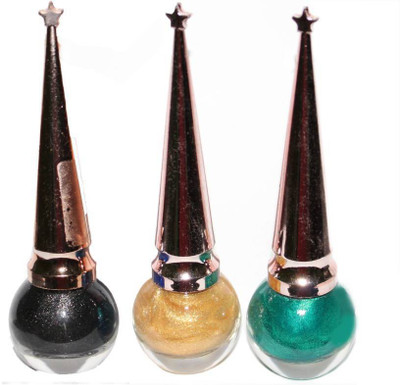 

BB MENOW eyeliner 3 ml 3 ml (YELLOW, GREEN, BLACK) 3 ml (BLACK, GREEN, YELLOW) 3 ml(MULTICOLOUR)