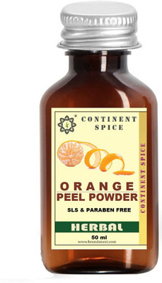 

Continent Spice Orange Peel Powder, Glowing Skin, Treat Pimples and Acne 50ml(50 ml)