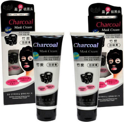 

Deerosita Charcoal Purifying Cleaning Black Peel Off Anti-Blackhead Suction Mask Cream,130g - Pack of 2(130 g)