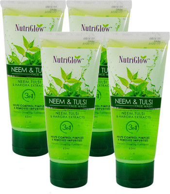 

NutriGlow Neem Tulsi Face Wash 65ml (Pack Of 4) Face Wash(65 ml)