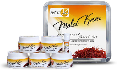 Skinatura Malai Kesar Professional Facial Kit 310 g(Set of 6)