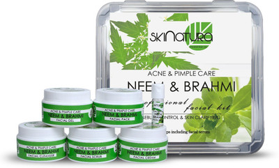 

Skinatura Neem & Brahmi Professional Facial Kit 310 g(Set of 6)