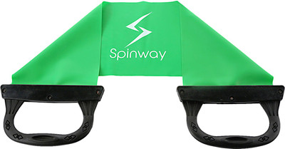 

Spinway band for exercise Resistance Band(Green, Pack of 1)