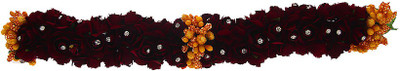 

Anuradha Art Jewellery Brooch Pin Hair Pin(Red)