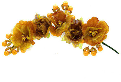 

Anuradha Art Jewellery Brooch Pin Hair Pin(Gold)