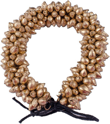 

AASA Bridal Hair Accessories For Women Wedding Bun Decoration Gajra (Golden Beads) Hair Accessory Set(Gold)