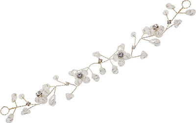 

Prime Hair Decorations With Pearl Tiaras Hair Accessory Set(Silver)